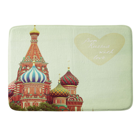 Happee Monkee From Russia With Love Memory Foam Bath Mat