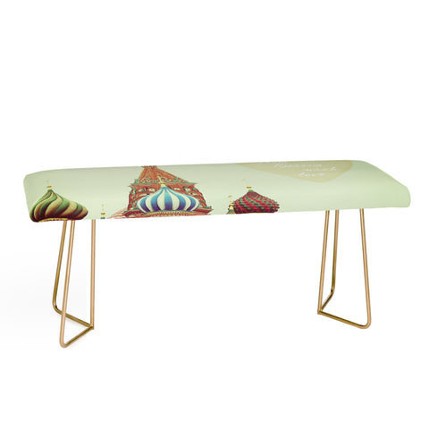 Happee Monkee From Russia With Love Bench