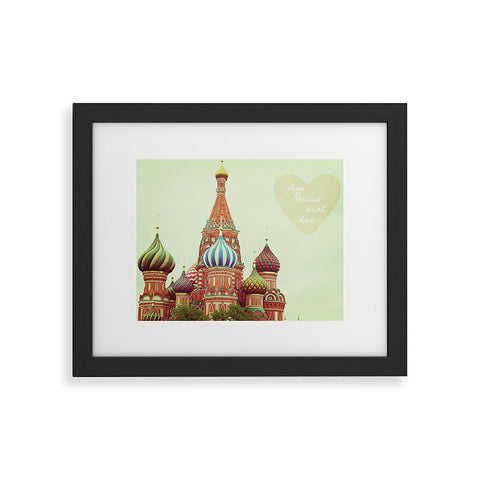 Happee Monkee From Russia With Love Framed Art Print