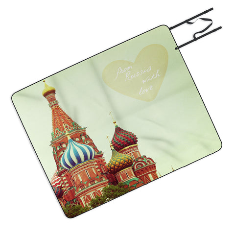 Happee Monkee From Russia With Love Picnic Blanket