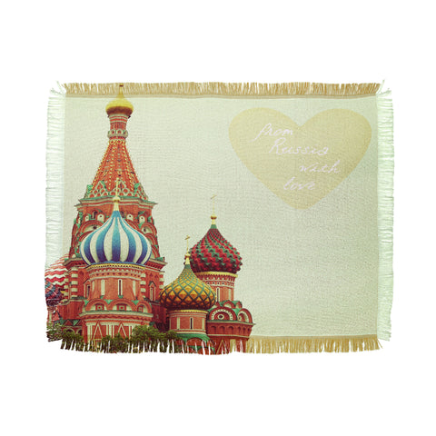 Happee Monkee From Russia With Love Throw Blanket