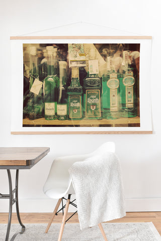 Happee Monkee Green Fairy Art Print And Hanger