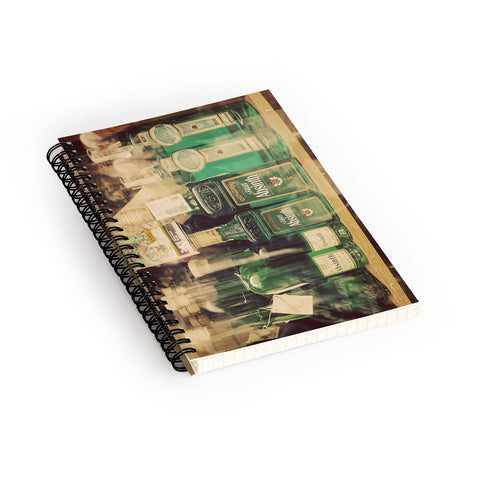 Happee Monkee Green Fairy Spiral Notebook