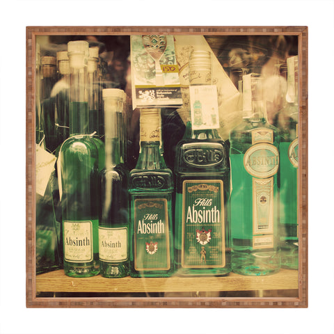 Happee Monkee Green Fairy Square Tray