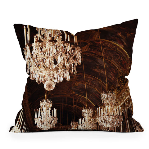 Happee Monkee Hall of Mirrors Throw Pillow