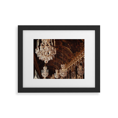 Happee Monkee Hall of Mirrors Framed Art Print