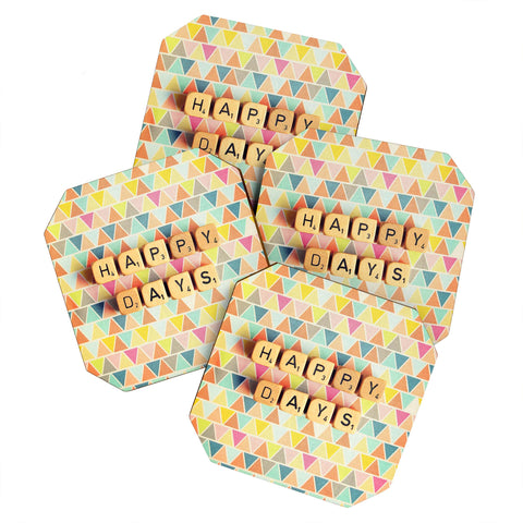 Happee Monkee Happy Days Coaster Set