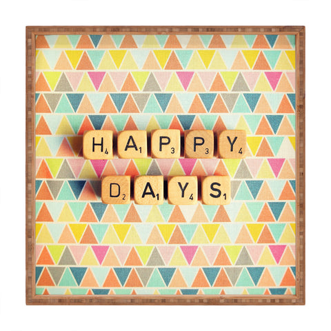 Happee Monkee Happy Days Square Tray