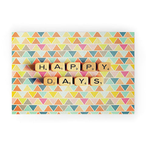 Happee Monkee Happy Days Welcome Mat