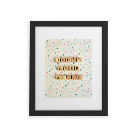 Happee Monkee Happy Ever After Framed Art Print