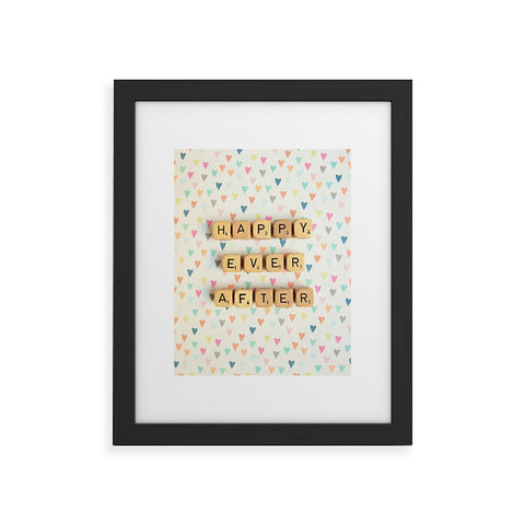 Happee Monkee Happy Ever After Framed Art Print