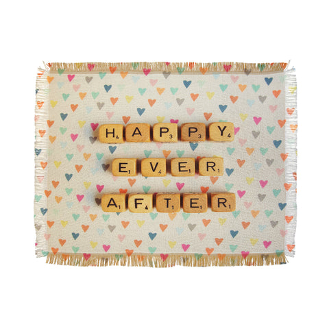 Happee Monkee Happy Ever After Throw Blanket