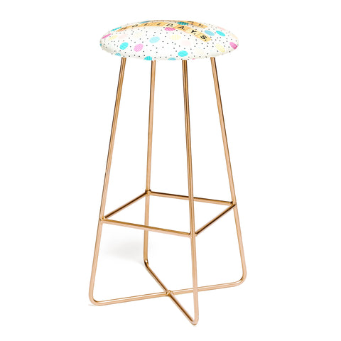 Happee Monkee Happy Holiday Baubles Bar Stool