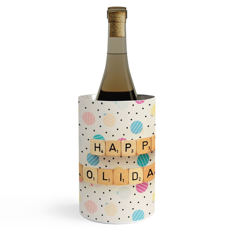 Happee Monkee Happy Holiday Baubles Wine Chiller