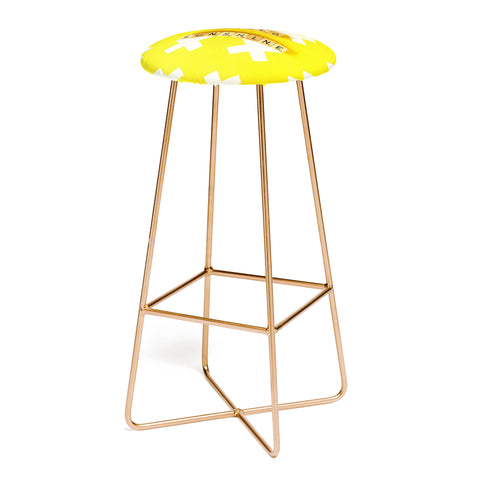 Happee Monkee Hello Sunshine Scrabble Bar Stool