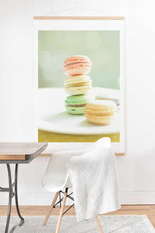 Happee Monkee Hmmm Macaroons Art Print And Hanger