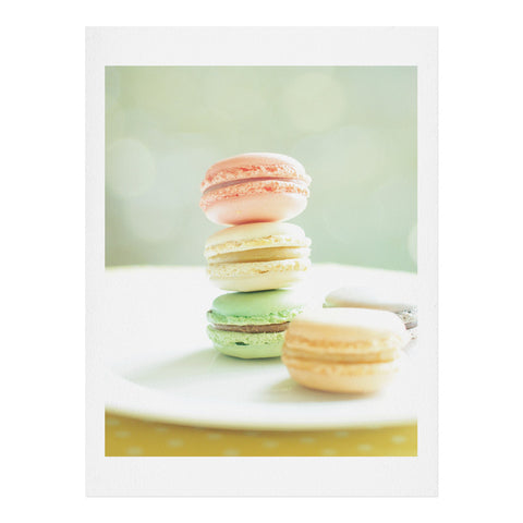 Happee Monkee Hmmm Macaroons Art Print