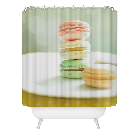 Happee Monkee Hmmm Macaroons Shower Curtain