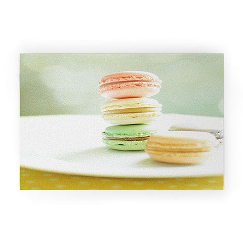 Happee Monkee Hmmm Macaroons Welcome Mat