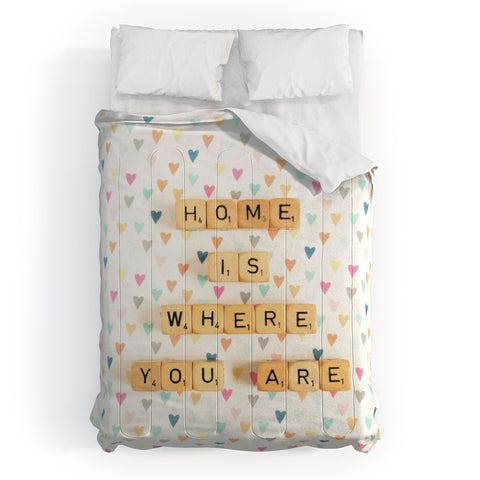 Happee Monkee Home Where You Are Comforter