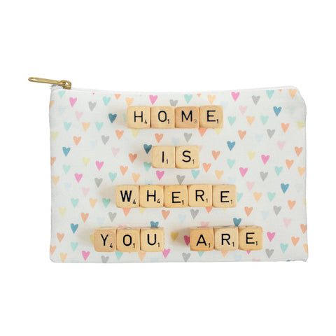 Happee Monkee Home Where You Are Pouch