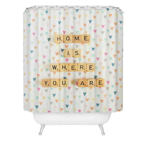 Happee Monkee Home Where You Are Shower Curtain
