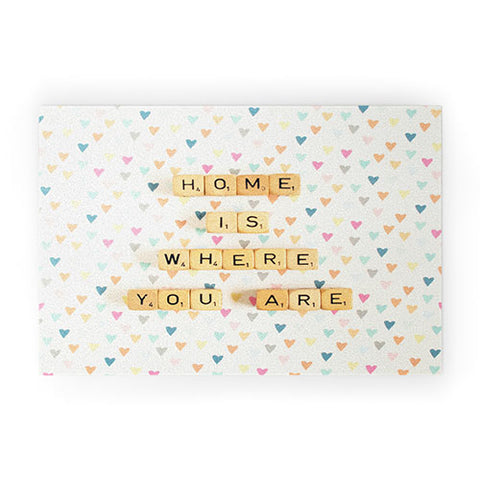 Happee Monkee Home Where You Are Welcome Mat