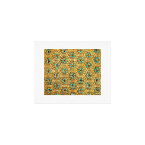 Happee Monkee Honeycomb Art Print