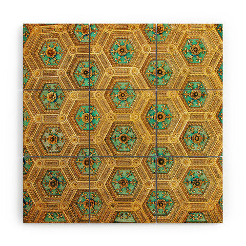 Happee Monkee Honeycomb Wood Wall Mural