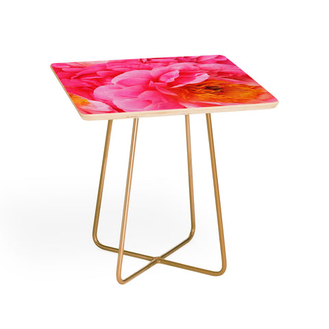 Happee Monkee Hot Pink Peony Side Table