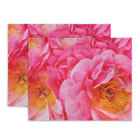 Happee Monkee Hot Pink Peony Placemat