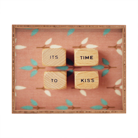 Happee Monkee Its Time To Kiss Rectangular Tray