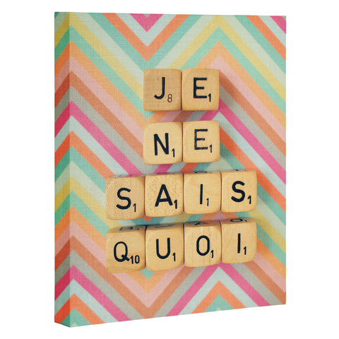 Happee Monkee Je Ne Sais Quoi Art Canvas