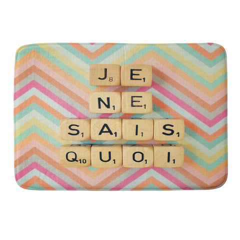 Happee Monkee Je Ne Sais Quoi Memory Foam Bath Mat
