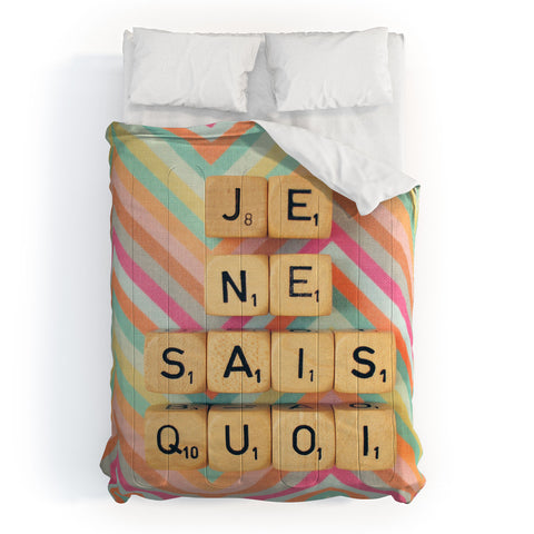 Happee Monkee Je Ne Sais Quoi Comforter