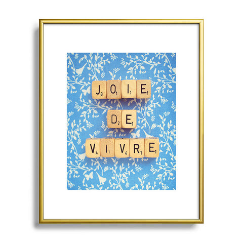 Happee Monkee Joie De Vivre Metal Framed Art Print