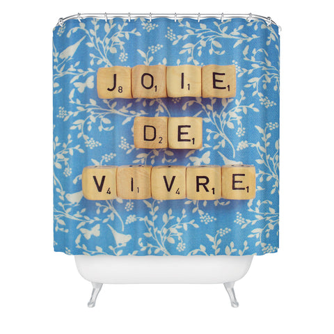 Happee Monkee Joie De Vivre Shower Curtain
