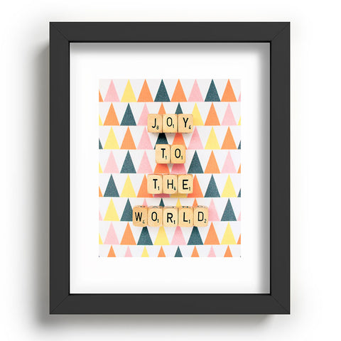 Happee Monkee Joy To The World Recessed Framing Rectangle