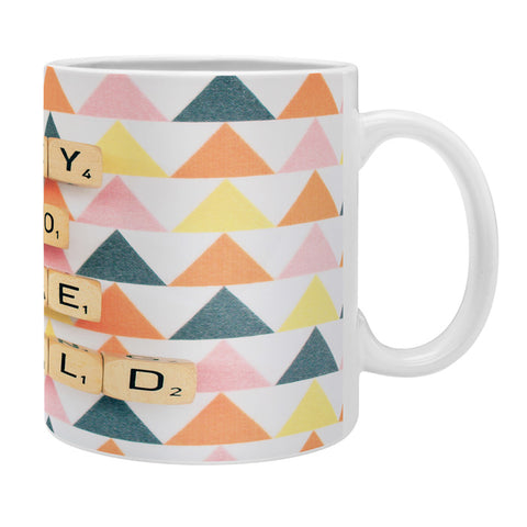 Happee Monkee Joy To The World Coffee Mug