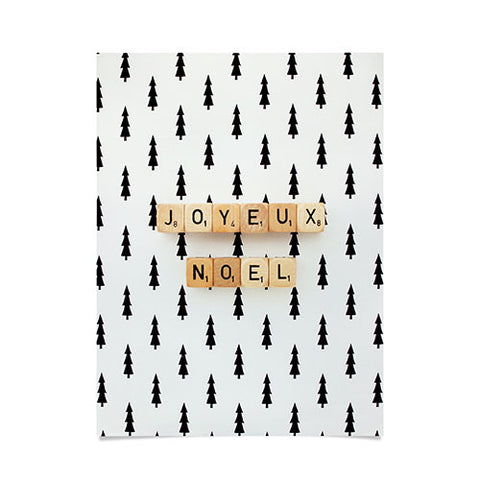 Happee Monkee Joyeux Noel Poster