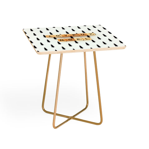 Happee Monkee Joyeux Noel Side Table