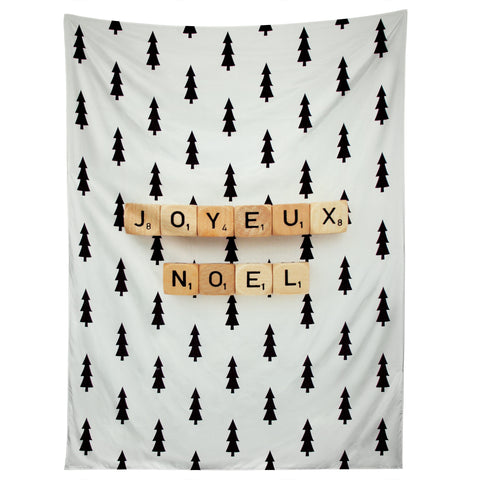 Happee Monkee Joyeux Noel Tapestry