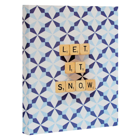 Happee Monkee Let It Snow Art Canvas