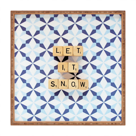 Happee Monkee Let It Snow Square Tray