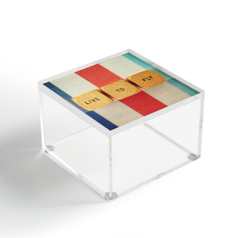 Happee Monkee Live To Fly Acrylic Box