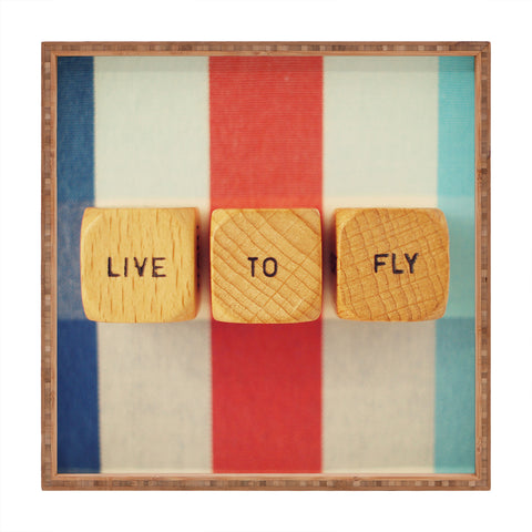 Happee Monkee Live To Fly Square Tray