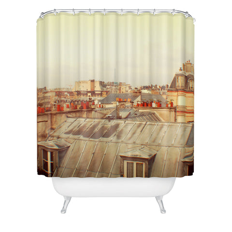 Happee Monkee Living in Paris Shower Curtain