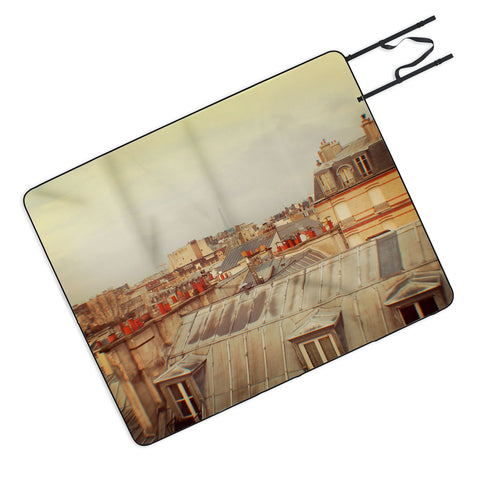 Happee Monkee Living in Paris Picnic Blanket