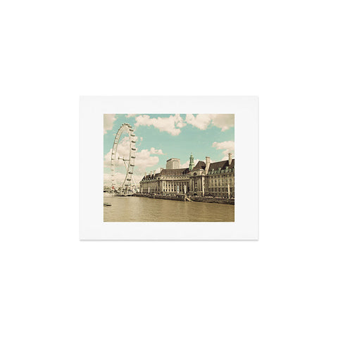 Happee Monkee London Eye Love You Art Print