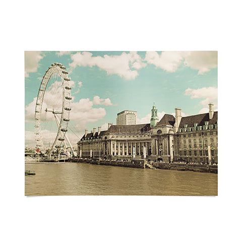 Happee Monkee London Eye Love You Poster